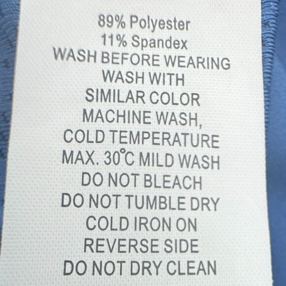 ZYIA Active Blue Women's Athletic Shorts Mesh Interior Lining Size Large - Picture 6 of 6